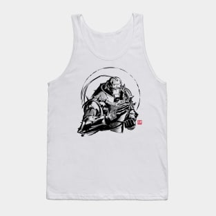 Ink metal Al Tank Top